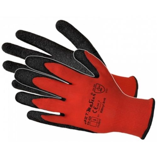 Rękawice z poliestru powlekane szorstkowanym lateksem rozm. M 1768516856395-36807-3-8y5ej.png