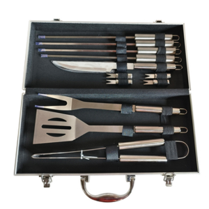 Walizka z akcesoriami do grillowania 12 szt.