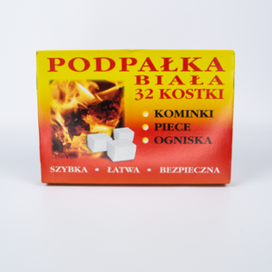 Podpałka biała 32 kostki