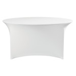 Obrus okrągły Symposium biały 1800x760mm HENDI