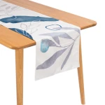 Bieżnik 40 x 140 cm niebieski