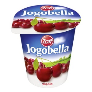 Jogurt Jogobella wiśnia Zott 150 g