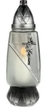 Znicz Z-463 satyna chrom krzyżyk 100g 36h