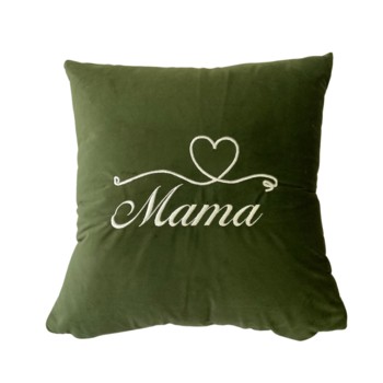 Poduszka dekoracyjna haftowana Dzień Mamy kolor zielony 30807895_0_1736589960794.jpg