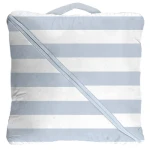 Kołdra letnia śpiwór 150x170 cm , wzór Gatsby Stripe , kolor niebieski - biały