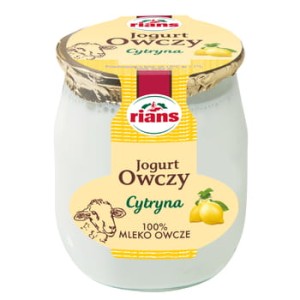 Jogurt owczy cytrynowy Rians 115 g