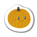 Poduszka kształtka Pumpky 29x35 cm
