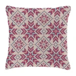 Poduszka dekoracyjna flannel 40x40 cm wzór zimowy