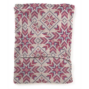 Koc flannel 130x170 cm wzór drukowany świąteczny