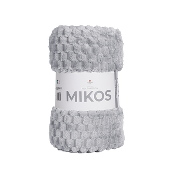 Koc Mikos rozmiar 160x200 cm kolor jasno szary 162469_0_1746738358899.jpg