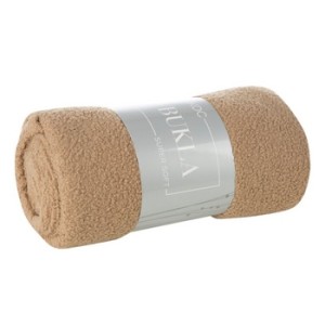 Koc Bukla 150 X 200 cm beżowy