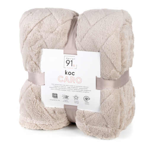 Koc D91 Caro 150 X 200 cm beżowy 1768524863675-51366-3-iyemlu.png