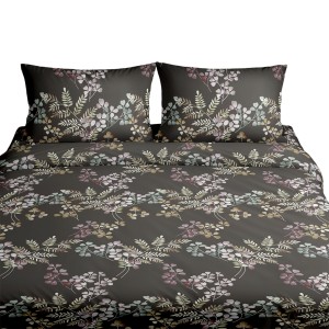 Pościel z mikrofibry hoyas negro 140 x 200cm