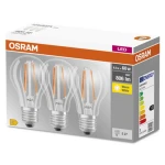 Żarówka LED OSRAM 6,5W E27 filament 3-pak