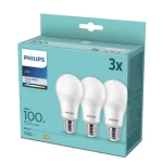 Żarówka LED Philips 13W E27 3 szt. 4000K