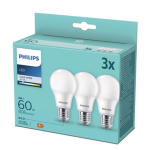 Żarówka LED Philips 8W E27 4000K 3 szt.