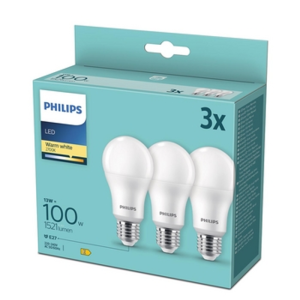 Żarówka LED Philips 13W E27 3 szt. 2700K
