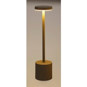 Lampa stołowa LED Koopman 8x34cm taupe