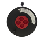 Przedłużacz bębnowy 50m, 4 gniazda