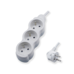 Przedłużacz 3 gniazda z uziemieniem 3x1,5mm² 1,5m