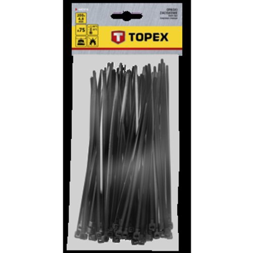 Opaski zaciskowe 4.8 x 200 mm, 75 szt., czarne 1768510826578-25902-3-wzz9kx.png