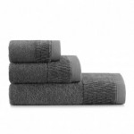 Ręcznik GRANO 50x90 cm kolor grafitowy ANTIBACTERIAL+