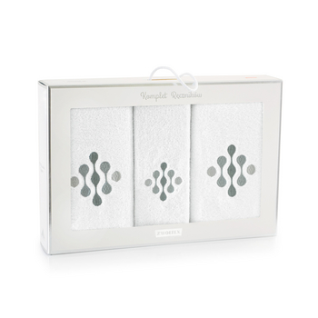 Komplet ręczników KROPLE 3 częściowy kolor biały 34720870_0_1736628848098.jpg