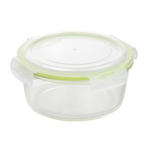 Pojemnik do żywności Frigo szklany okrągły 620ml Florina