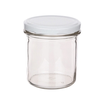 Słoik 350 ml z zakrętką białą fi 82 (6 zaczepowa) komplet 6 sztuk 138280_0_1746737861869.jpg