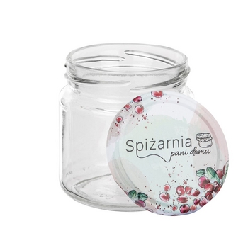Słoik 330 ml z zakrętką fi 82 6 zaczepową komplet 6 sztuk Spiżarnia Pani Domu 589960_0_1746746397680.jpg