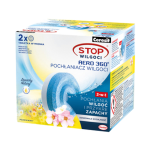 Ceresit STOP Wilgoci AERO 360° Tabletki Aromatherapy Polne Kwiaty