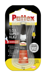 PATTEX S.O.S. Super Klej Uniwersalny 3 g