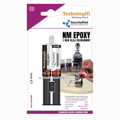 Klej Epoksydowy 1 Minutowy Bezbarwny Technicqll 2x3ml 1768509796702-23529-3-n8896f.png