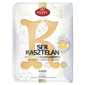 Ser kasztelan śmietankowy plastry 135 g