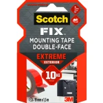 Scotch-Fix™ Supermocna zewnętrzna taśma mocująca, 19 mm x 1,5 m, 1 rolka/opakowanie