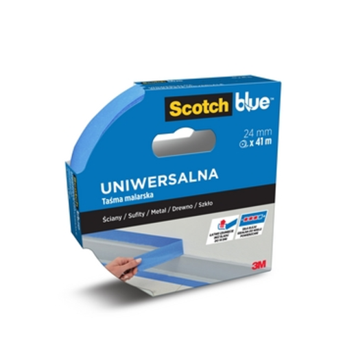 ScotchBlue™ Taśma malarska do różnych powierzchni, 24mm x 41m, 1 rolka w opakowaniu 1768509929919-23841-3-z1on8e.png