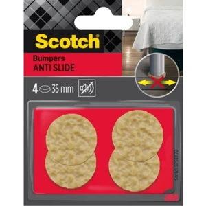 Scotch® Podkładki antypoślizgowe, beżowe, Ø35mm, 4 szt./opak.