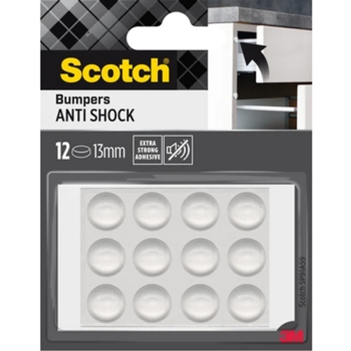 Scotch® Odbojniki wygłuszające, przezroczyste, Ø13mm, 12 szt./opak. 1768521990120-45986-3-kmb24n.png