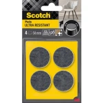 Scotch® Ultra odporne podkładki filcowe, szare, Ø34mm, 4 szt./opak.