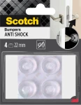 Scotch® Odbojniki wygłuszające, przezroczyste, Ø22mm, 4 szt./opak.