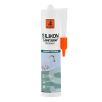 Silikon sanitarny 280ml bezbarwny kartusz Dragon