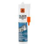 Silikon uniwersalny 280ml biały kartusz Dragon