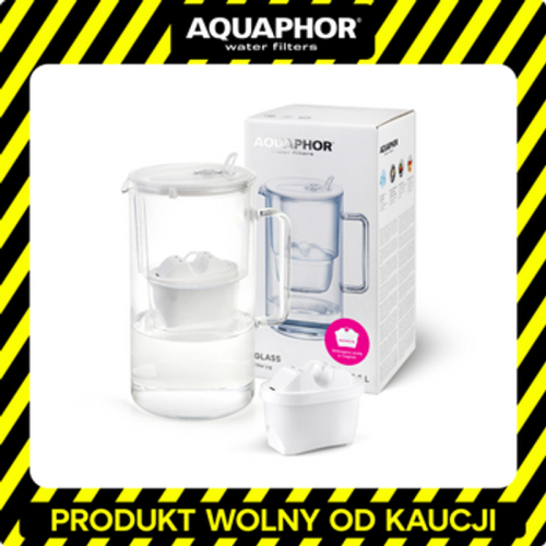 Dzbanek filtrujący Aquaphor szklany Glass poj. 2,5l + wkład Maxfor+ Mg. Kolor biały 1768518592563-40011-3-hjbi6i.png
