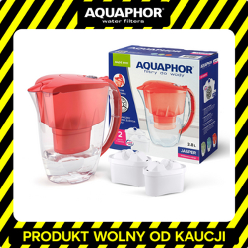 Dzbanek filtrujący Aquaphor Jasper 2,8l + 2 wkłady Maxfor+. Kolor koralowy 1768518817246-40402-3-u6sn2.png