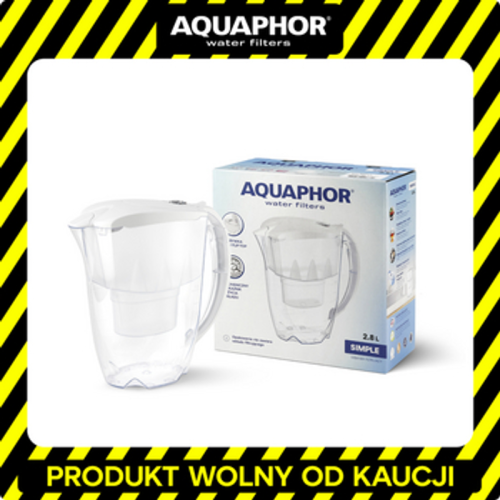 Dzbanek filtrujący Aquaphor Simple 2,8l Biały 1768519097085-40919-3-bx70qp.png