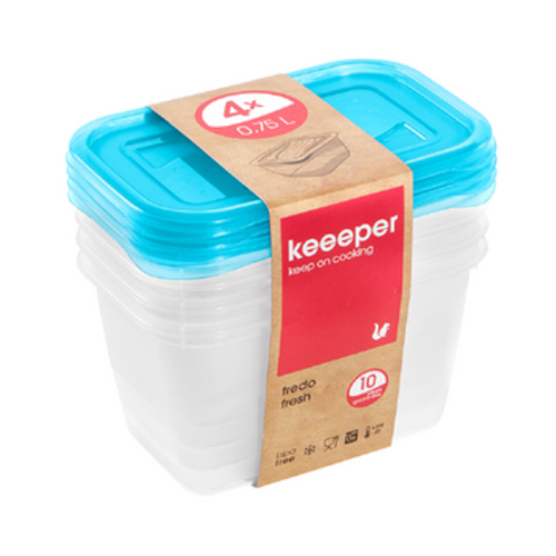 Zestaw 4 pojemników fredo fresh 0,75 l Keeeper 1768505261626-14176-3-nt36e.png