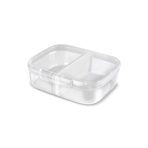 Pojemnik na żywność prostokątny z przegrodą Snap Box Transparentny 3,3L . Curver 1768505534694-14733-3-p3qg2b.png