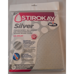 Pokrowiec na deskę 125x47 cm metalizowany