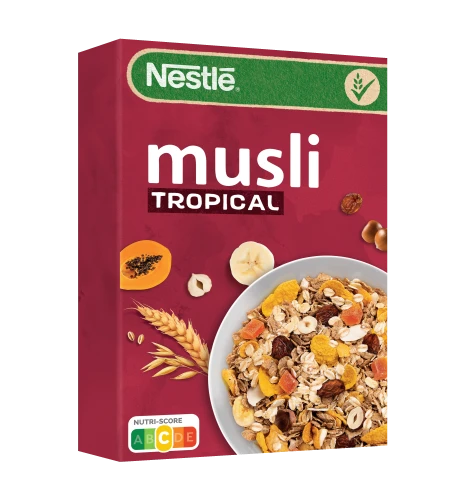 Musli tropikalne Nestle 350 g Musli tropikalne Nestle 350g