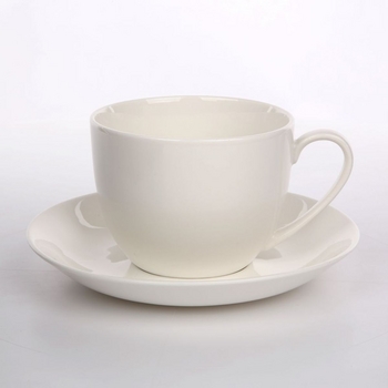 Filiżanka 200ml ze spodkiem 15cm w opasce Bella porcelana kremowa 39972054_0_1736673693447.jpg